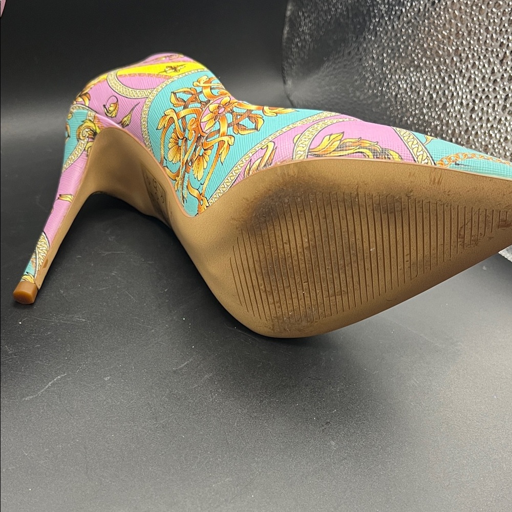 Aldo Colorful Patterned Women's Heels - Picture 7 of 10